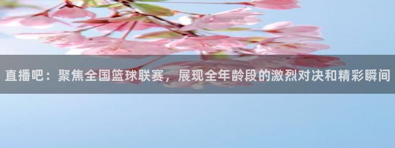 833足球比赛直播：直播吧：聚焦全国篮球联赛，展现全年龄段的激烈对决和精彩瞬间